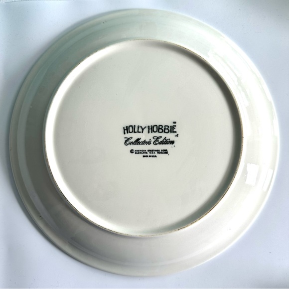 Vintage Holly Hobbie 1972 Collector’s Edition American Greeting Plate - Picture 6 of 6